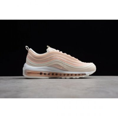 Nike Bayan Air Max 97 Bej Rengi / Pembe Koşu Ayakkabısı Türkiye - PV7FNDVO